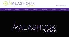 Desktop Screenshot of malashockdance.org